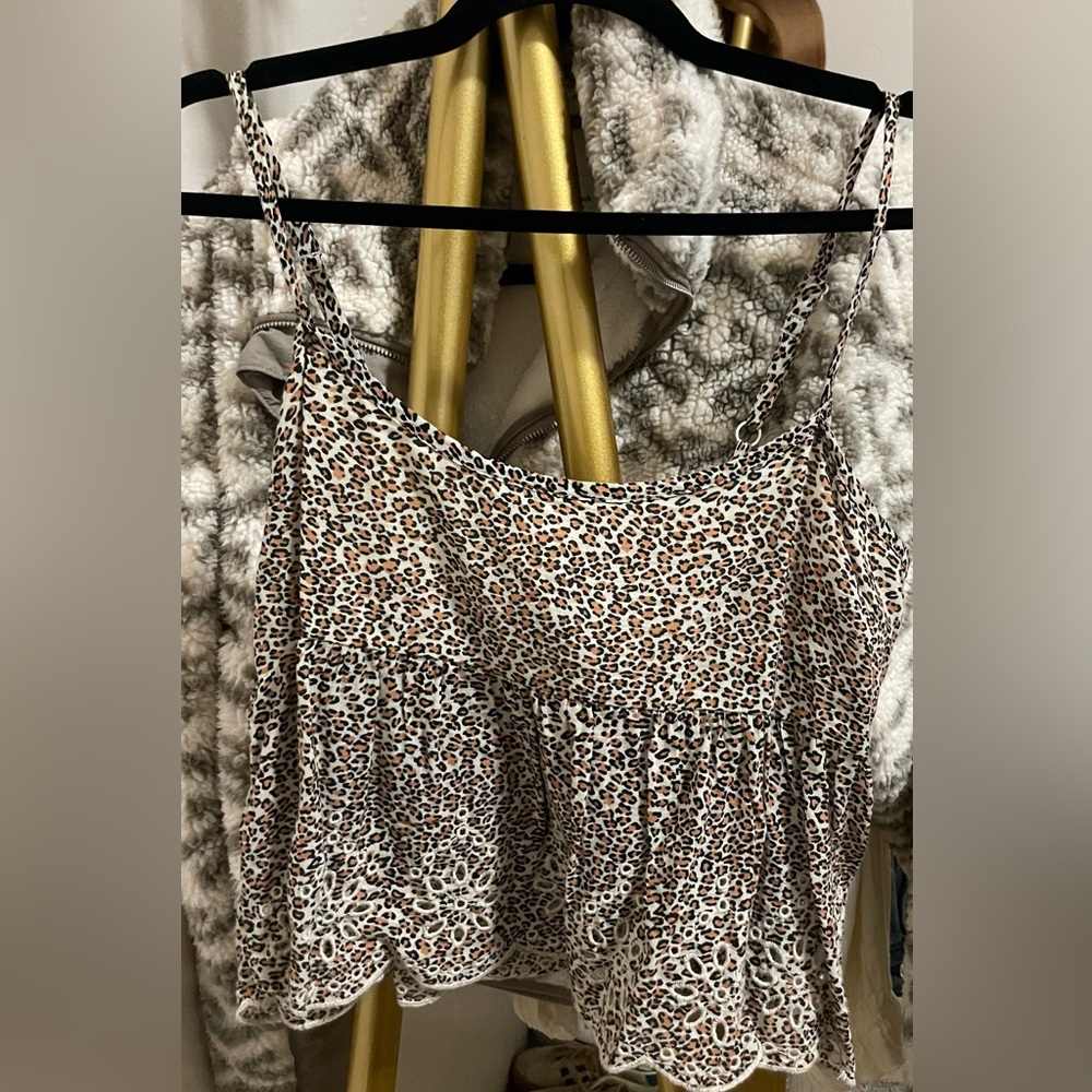 American Eagle Outfitters Animal Print Camisole